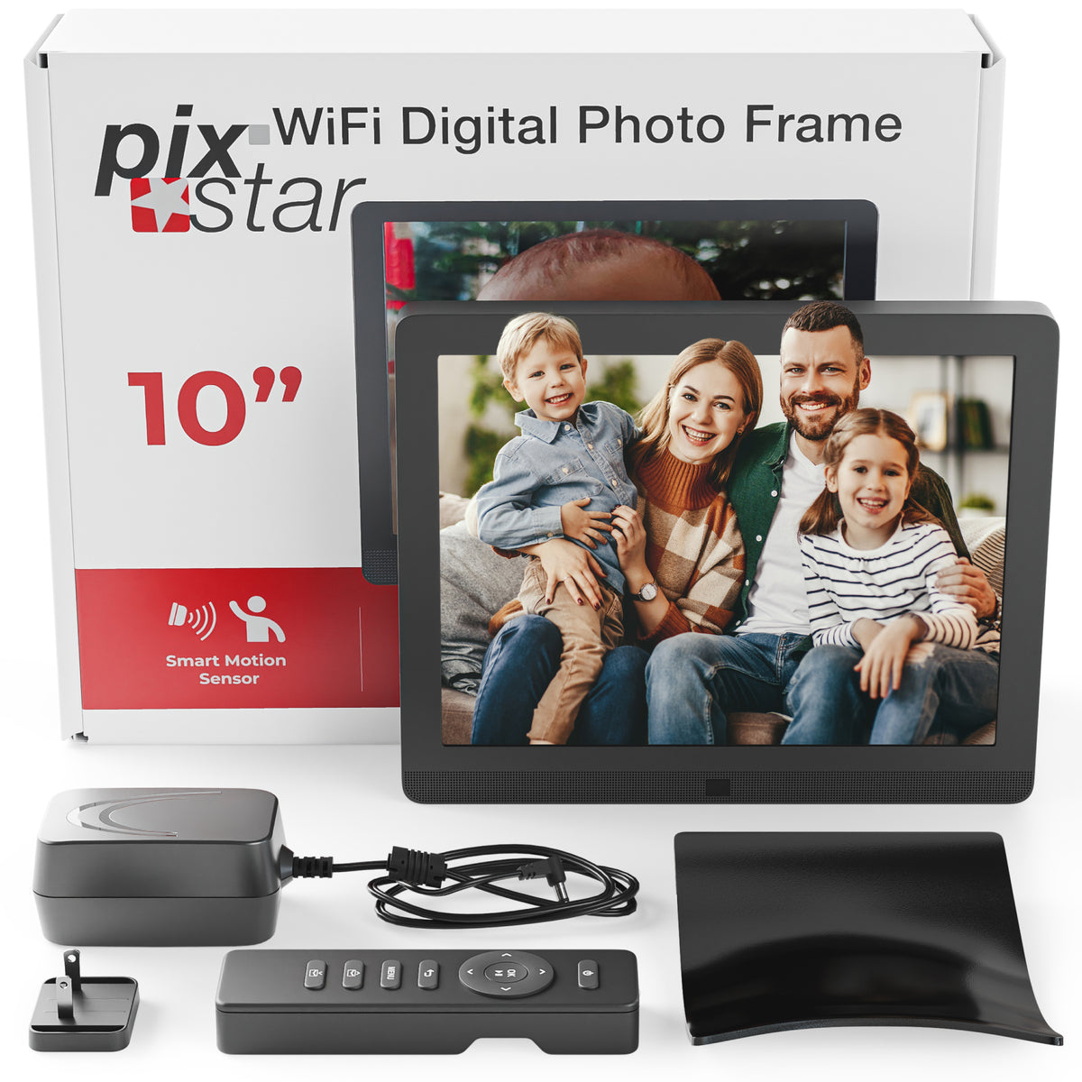 TopSelling 10” WiFi & Cloud Digital Photo Frame PixStar