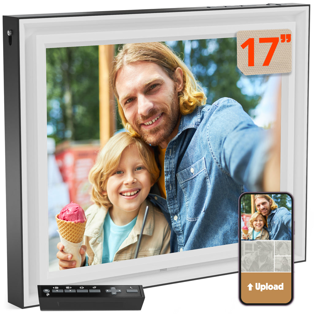 LUX 17” Wi-Fi & Cloud Digital Photo Frame