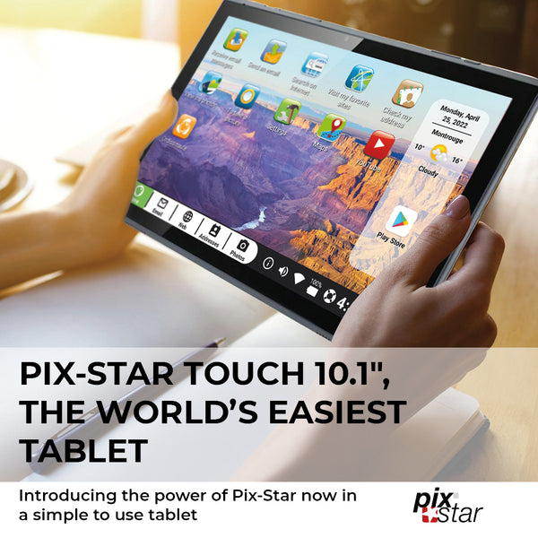 10.1 Inches Pix-Star Touch Easy to Use Tablet